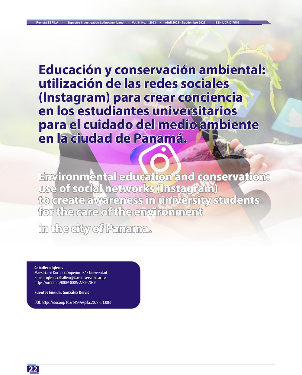 Educaci N Y Conservaci N Ambiental Utilizaci N De Las Redes Sociales